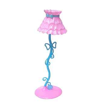 Buy Cycspriqh Kids Girls Toy Dolls Play House Floor Lamp Light
