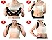 Upper Back Support Posture Corrector – Fits 24”-48” Chest for Women & Men – Elastic, Sweat Wicking Back Brace Corrects Posture at Work – Clavicle Brace Fixes Bad Shoulder Alignment – Velcro Adjustable