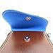Small Cellphone Crossbody Purse Wallet Mini Lightweight PU Leather Cross Body Cell Phone Bag with Strap Coffee