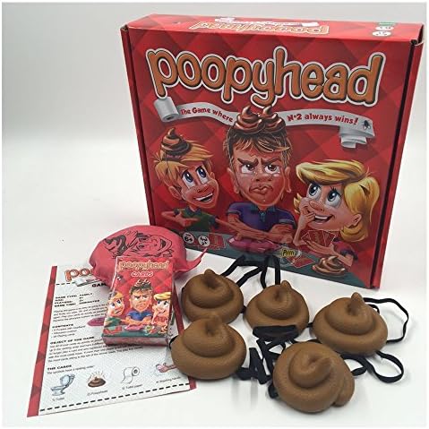 Board Game-Poopyhead Card Game-Hardcover version for party games card game