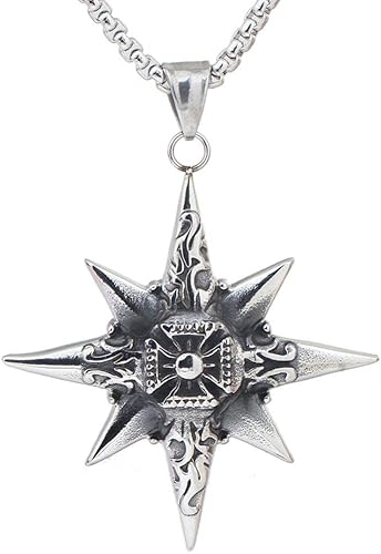 Amazon モダンポップクリエイティブクラシックファッションパーソナリティメンズウィメンズメテオハンマーチタンスチールペンダントネックレス ジュエリー 通販