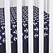 NoJo 100% Cotton Fitted Crib Sheet, Anchors, Navy/White