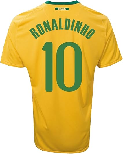 brazil ronaldinho jersey