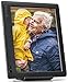 Nixplay 8 inch Smart Digital Photo Frame with WiFi (W08G) - Black - Share Photos and Videos Instantly via Email or App