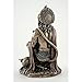 7.5-inch Hanuman Hindu God of Strength Real Bronze Powder Cast Statue