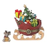 Boyds Resin Sleigh Trinket Box