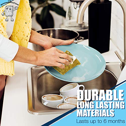 SPONGENATOR-Kitchen-Scrubbing-Sponges-Heavy-Duty-Non-Scratch-Scrubbing-Cleaner-Sponges-in-2-Colors-Multi-Surface-Non-Metal-Dish-Scouring-Scrubbers-for-Fast-Cleaning-6