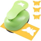 Butterfly Hole Punch in 3inch, Large Butterfly Paper Punch for Crafting | 3" Butterfly Punch, Durable Blades, For Paper Crafts, Scrapbooking, Cardmaking, Journaling, Gift Tag, School Projects
