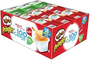 Pringles 2 Flavor Snack Stacks, 0.63 Ounce, 18 count