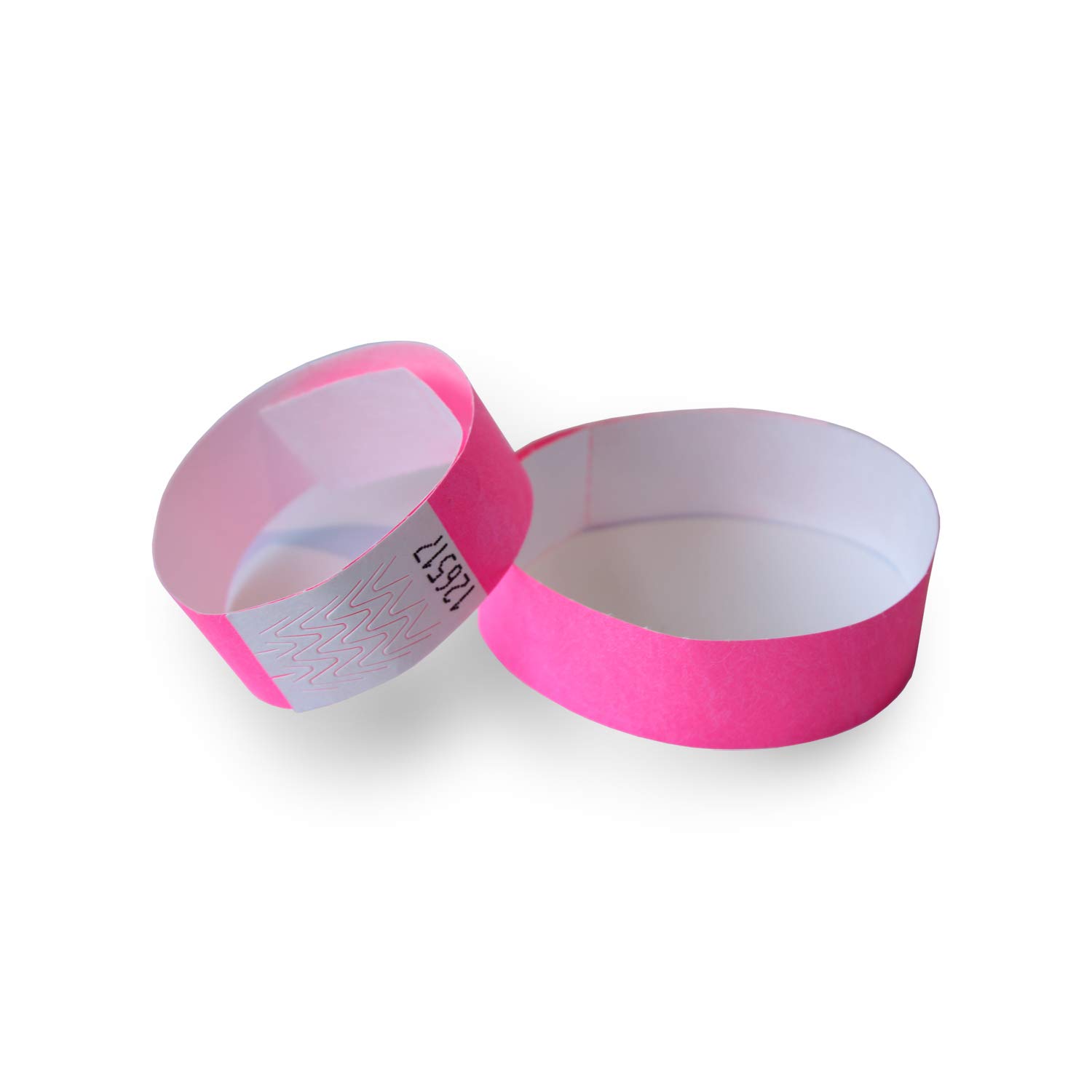 MP - Tyvek Bracelets 250 Units for Events Pink Neon