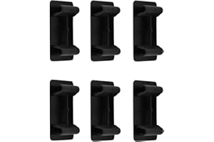TALSWIF (6pk) Rocker Switch Blank Panel Cover for Empty Slot Boat Toggle Switch Panel Hole Blank Snap-in Hole Plug