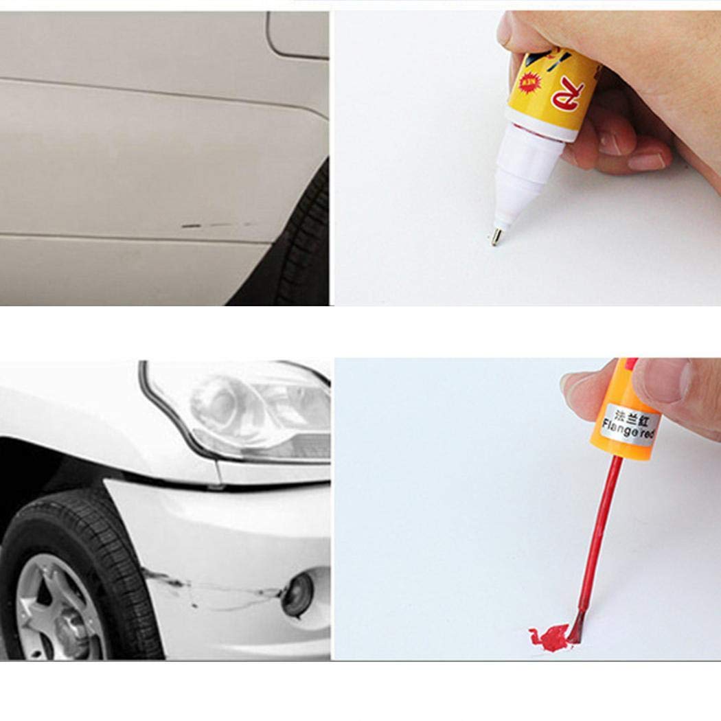 Zhuygba Scratch and Swirl Remover - Ultimate Car Scratch Remover Pen - Polish & Paint Restorer Pen, Car Paint Repair Marker Pens - Easily Repair Paint Scratches, 12ml