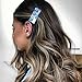 Duckbill Clips Acrylic Resin Alligator Hair Clips Crocodile Leopard Print Hair Barrettes for women Styling Hairdressing (Multicolor 8Pcs)