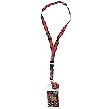 Marvel Deadpool Lanyard ID Holder with 2" Rubber