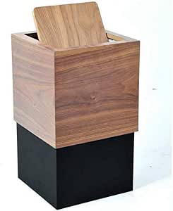 Bote De Basura De Madera Bote De Basura De Cocina Bote De Basura