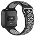 Humenn Bands Compatible for Fitbit Versa, Accessory Breathable Sport Bands Air Holes Compatible Fitbit Versa Smartwatch