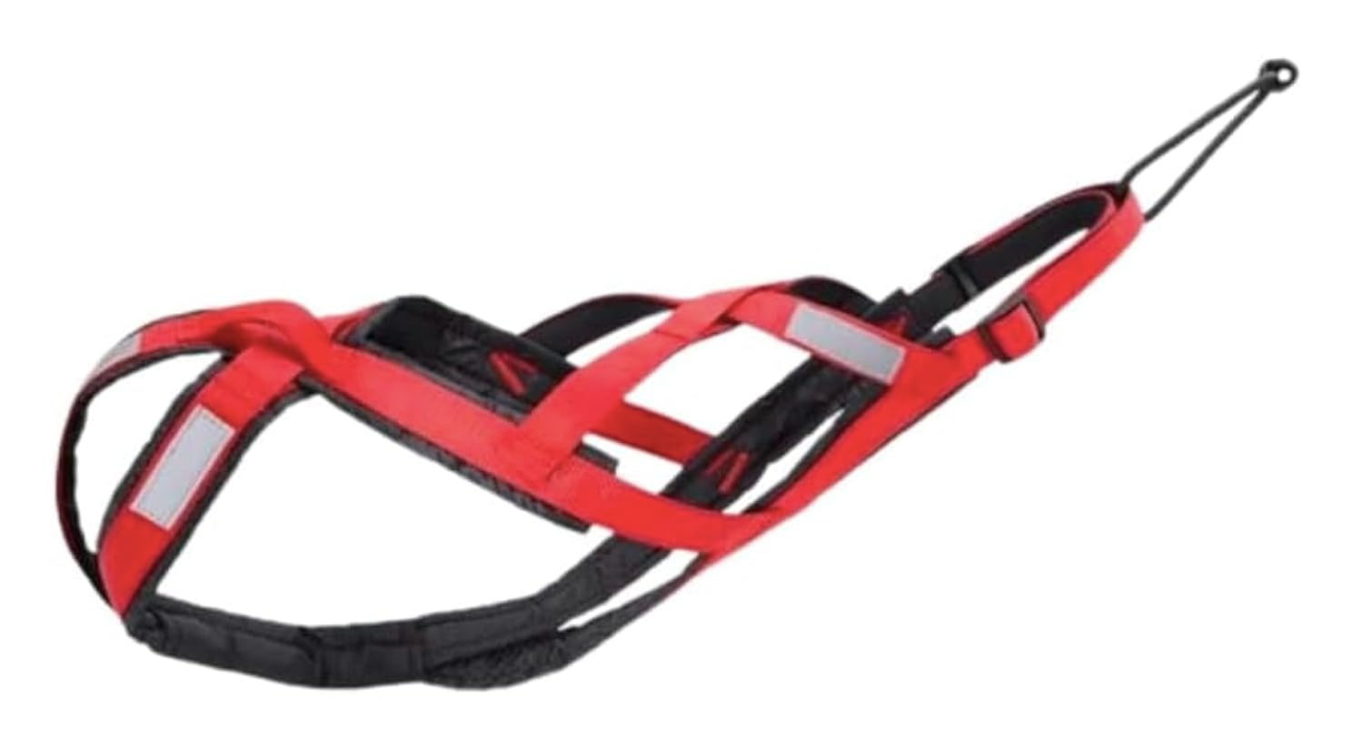 Total Harness Anti Traction for Sports with Dog, Running, Canicross, Sledding, Mushing, Bicycle, Scooter... (M Red) — image 1