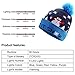 TAGVO LED Light Up Hat Beanie Knit Cap, Colorful LED Xmas Christmas Beanie