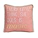 Lambs & Ivy Family Tree Coral/Gold Decorative Pillow
