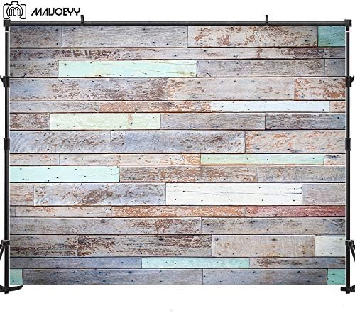 Allenjoy Soft Fabric Vintage Wood Photography Backdrop 7x5ft Wood Floor Photo Background Backdrop for Picture Children Baby Newboen Photography Props Backdrop for Picture Soft Fabric Background