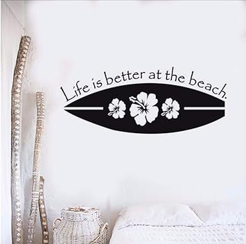 Lsfhb Nuevo Diseno De Tabla De Surf Tatuajes De Pared Deporte Surf