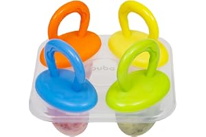 Forminha de Picolé Buba Divertidas Livres de BPA Infantil Sortido