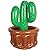 Inflatable Cactus Cooler (holds apprx 24 12 - Oz cans) Party Accessory (1 count) (1/Pkg)