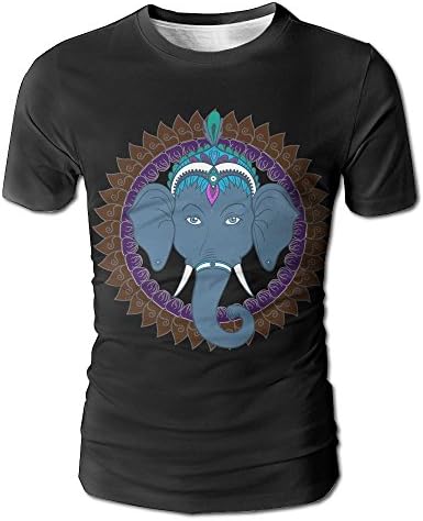 MASAGE Adult Elephant Totem Shirts Hipster Print Design Blouse Tops