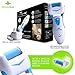 Electric Foot File Callus Remover-Rechargeable Pedicure Tool Set Electronic Scrubber Shaver 2 Pumice Stone Refills for Dry Feet,Dead,Callused Skin Cracked Heels Perfect Pedi Care Spa