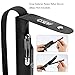 Meko 2Packs Stylus Pen Case Holder Sleeves for Apple Pencil(1st and 2nd Gen), Premium Genuine Leather Case Pouch Built-in Elastic Band for Stylus Pens - Black/Black