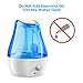 TaoTronics 3.5L Ultrasonic Cool Mist Air Humidifier for Bedroom with Filter, Mechanical Switch, Low Water Protection -(3.5L/0.92 Gallon, US 110V)