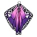 Christmas Party Soft Fabric Butterfly Wings Shawl Fairy Ladies Nymph Pixie Costume Accessory ((L) 168cm(W) 135cm/ 66