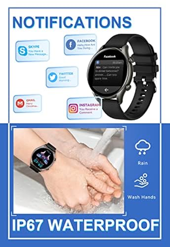 Smart Watch for Men Make/Answer Calls Fitness Tracker Watch