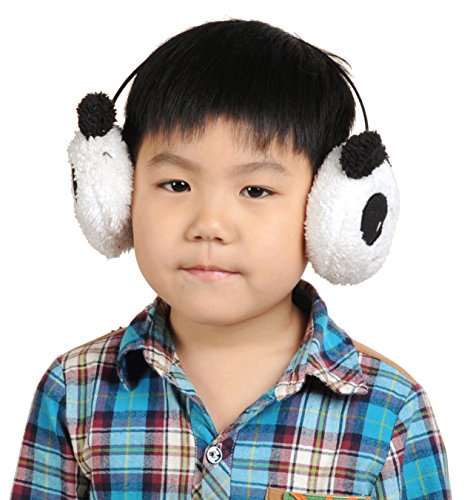 Winter Ear Warmers Lovely Cartoon Panda Faux Fur Headband Earmuffs