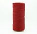 DARK RED 1mm Waxed Polyester Twisted Cord Macrame Bracelet Thread Artisan String (180yards Spool)