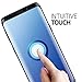 Galaxy S9 Plus Screen Protector [ 2 Pack ], PLESON Samsung Galaxy S9 Plus Screen Protector, [ Not Glass ] [Case Friendly] [Full Coverage] Anti-Bubble Film Screen Protector (Black1)