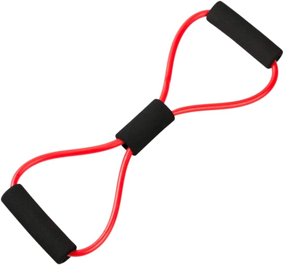 Ardorlove Elastic Band Exercise Bands 8-shaped Resistance Band Chest Fitness Yoga Pull Rope Tube Rubber Muscle Training Stretching Exercise to Find Equipment