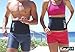 EzyFit Waist Trimmer - Premium Weight Loss Exercise Ab Belt - Back Posture Support - Stomach Sweat Wrap - Strengthen Tummy & Burn Belly Fat - Adjustable Sauna Workout