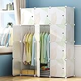 KOUSI Portable Closet Clothes Wardrobe Bedroom