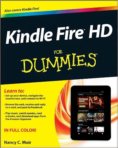 Amazon Com Kindle Fire Hd For Dummies Ebook Muir Nancy C