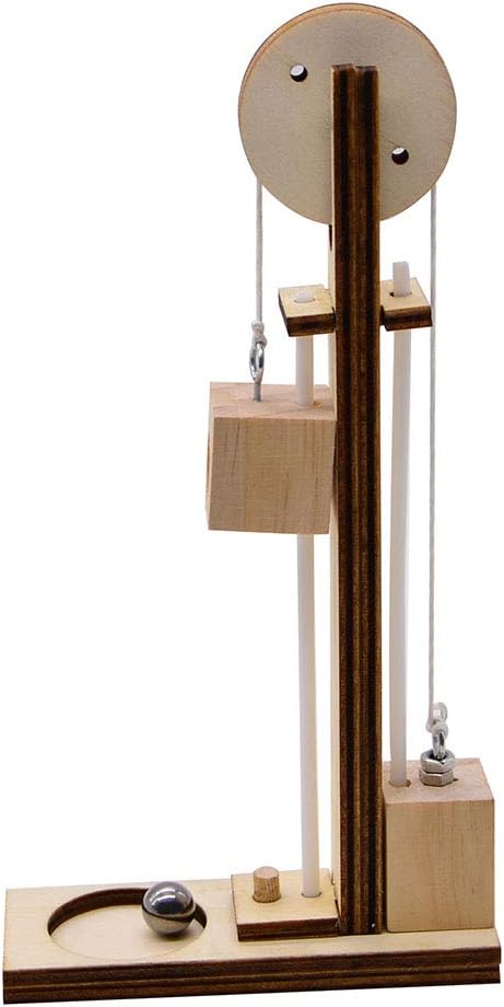skgardeniamy Early Educational Toys, DIY Wooden Block Tackle Pulley Toy Students Science Learning Early Education, Best Birthday Present