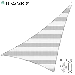 SunnyRoyal 16'x26'x31' Heavy Duty Sun Shade Sail