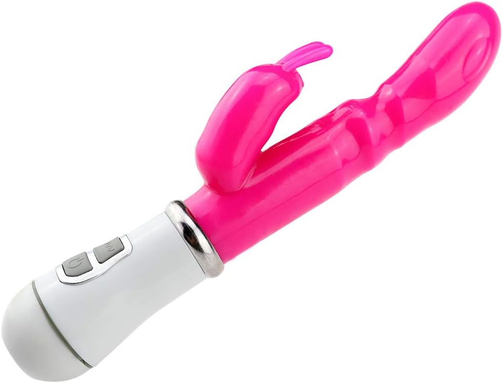 Yhua Double Heads Rabbit V-ibranting Ma'asag-e Stick Battery Bod'y Too'l - Pink