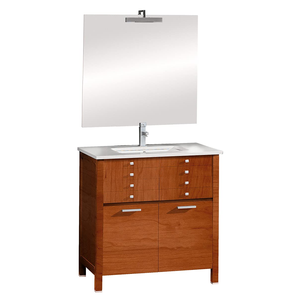 ARTEMA-MOBILIARIO-Mueble-de-bano-de-Estilo-Moderno-con-Lavabo-y-Espejo-Gama-Vulcano-100x85x45-Cerezo