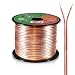 50ft 16 Gauge Speaker Wire - Copper Cable in Spool for Connecting Audio Stereo to Amplifier, Surround Sound System, TV Home Theater and Car Stereo - Pyramid RSW1650 primary