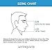 MYTHQUATE Full Face Snorkel Mask - Foldable Tube Easy Breath Anti-Fog Anti-Leak - 180° Panoramic Viewing Area - Ideal for Adults Youth Swimming Snorkeling Diving and Scuba with eBook Guide