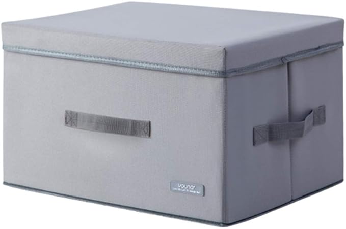Caja de almacenamiento de ropa, caja de almacenamiento de tela Oxford
