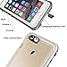 EONFINE Waterproof Case for iPhone 7/8 Plus Case, Clear Protective Case IP68 with Touch ID Belt Clip Ultra Slim Shockproof Case for iPhone 7/8 Plus 5.5 inch(Gray+Transparent)