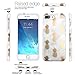 iPhone 7 Plus Case, iPhone 8 Plus Case, JAHOLAN Shiny Gold Pineapple Gray Marble Design Clear Bumper TPU Soft Rubber Silicone Cover Phone Case for Apple iPhone 7 Plus/iPhone 8 Plus