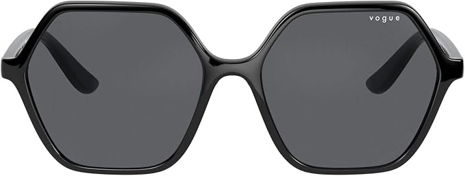 Amazon.com: Vogue Eyewear Vo5361sf - Gafas de sol hexagonales para mujer,  negro, 56 mm: Clothing